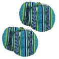 thumbnail image 1 of 16-inch Outdoor Spun Polyester Tufted Chair Cushion (Set of 4), 1 of 5
