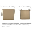 thumbnail image 1 of Blazing Needles Dining Chair Cushion (Set of 2), 1 of 2