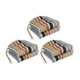 thumbnail image 1 of 16-inch Spun Polyester Outdoor U-shaped Tufted Chair Cushions (Set of 6) 916X16US-T-6CH-OD-207, 1 of 2