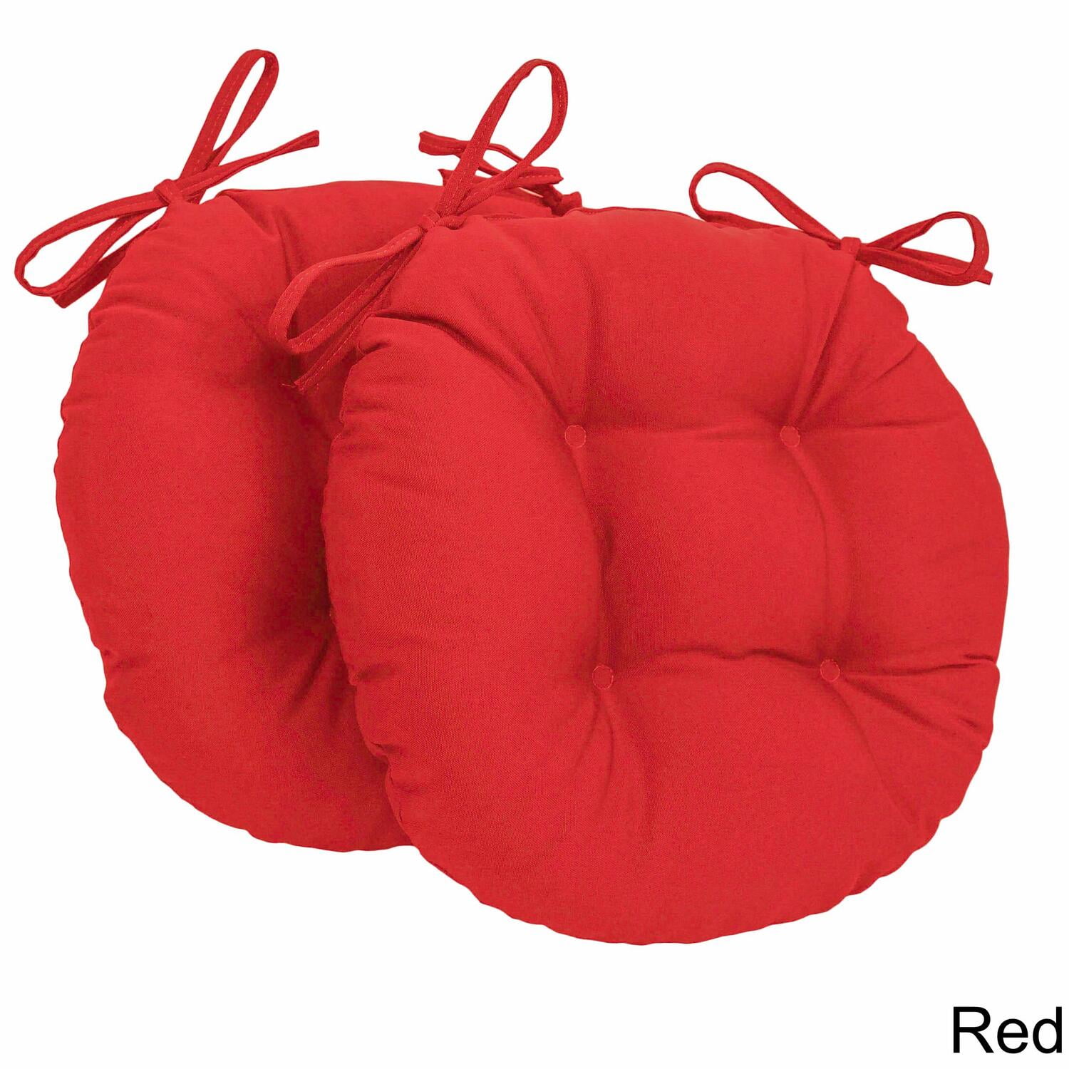Round stool cushions with ties new arrivals