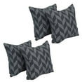 thumbnail image 1 of Blazing Needles 9910-S4-ID-097 17 in. Jacquard Throw Pillows with Inserts, Gannawls Paveme - Set of 4, 1 of 2