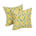thumbnail image 1 of 17-inch Square Polyester Outdoor Throw Pillows (Set of 2) 9910-S2-OD-105, 1 of 2