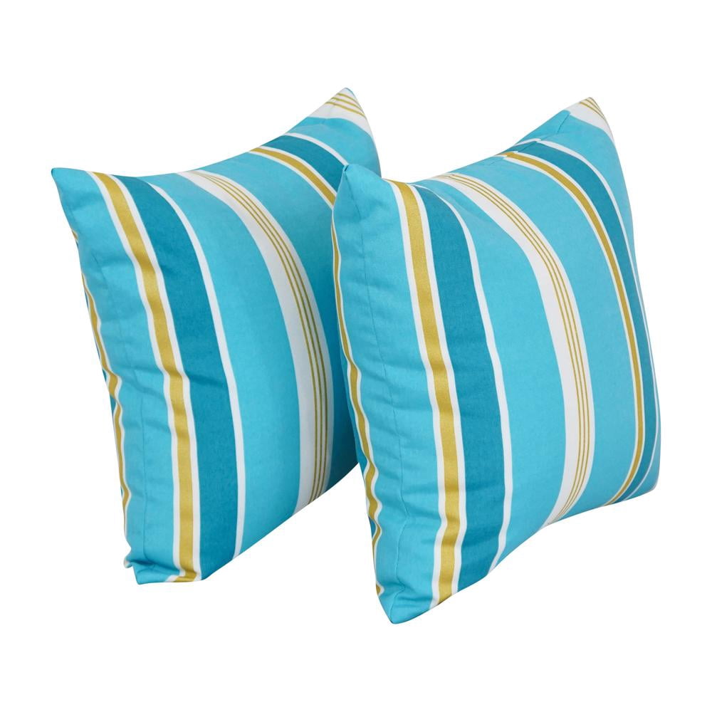 17-inch Square Polyester Outdoor Throw Pillows (Set of 2) 9910-S2-OD-223