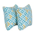 thumbnail image 1 of 17-inch Square Polyester Outdoor Throw Pillows (Set of 2) 9910-S2-OD-239, 1 of 2