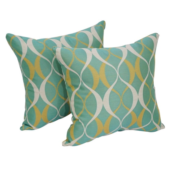 17-inch Square Premium Polyester Outdoor Throw Pillows (Set of 4) 9910-S4-PO-006