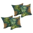 thumbnail image 1 of 17-inch Square Pattern Polyester Outdoor Throw Pillows (Set of 4) 9910-S4-REO-61, 1 of 1