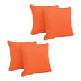 thumbnail image 1 of Blazing Needles  18-inch Accent Throw Pillows (Set of 4) Tangerine Dream, 1 of 2