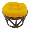 thumbnail image 1 of Blazing Needles 18 inch Round Solid Twill Footstool Cushion  93301-18IN-TW-SS, 1 of 5