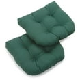 thumbnail image 1 of 19-inch U-Shaped Twill Tufted Dining Chair Cushion (Set of 2), 1 of 2