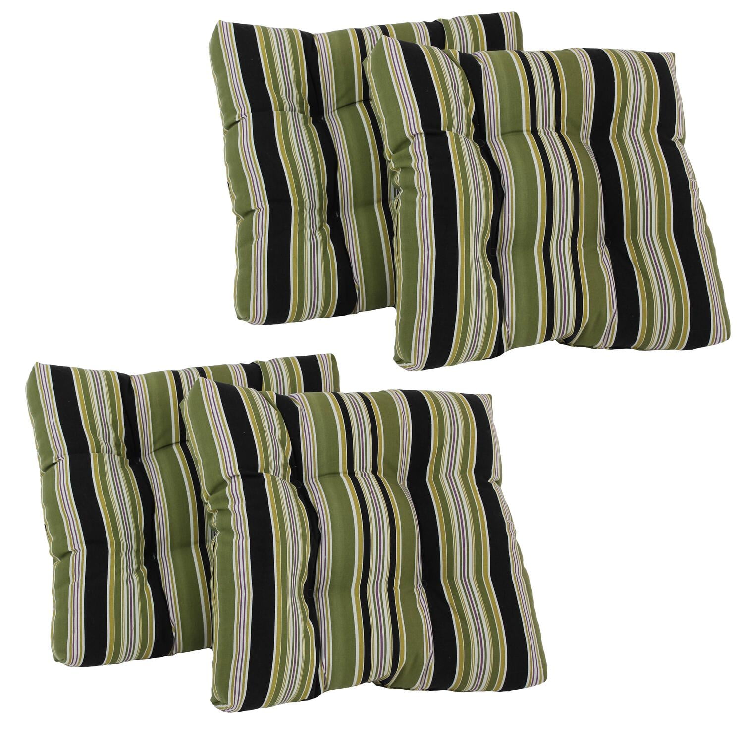 Blazing Needles Set Di 2 Cuscini In Camoscio Con Inserti - 50x20 Cm, Colore Verde Salvia, Lavabili - 4