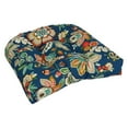 thumbnail image 1 of 19-inch U-Shaped Patterned Spun Polyester Tufted Dining Chair Cushion 93184-1CH-REO-64, 1 of 2