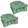 thumbnail image 1 of 19-inch U-Shaped Premium Outdoor Tufted Dining Chair Cushions (Set of 4) 93184-4CH-PO-006, 1 of 1