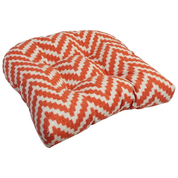 19-inch U-Shaped Spun Polyester Outdoor Tufted Dining Chair Cushion 93184-1CH-OD-199