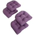 thumbnail image 1 of Blazing Needles 19-inch U-Shaped Twill Tufted Dining Chair Cushions (Set of 4), 1 of 5