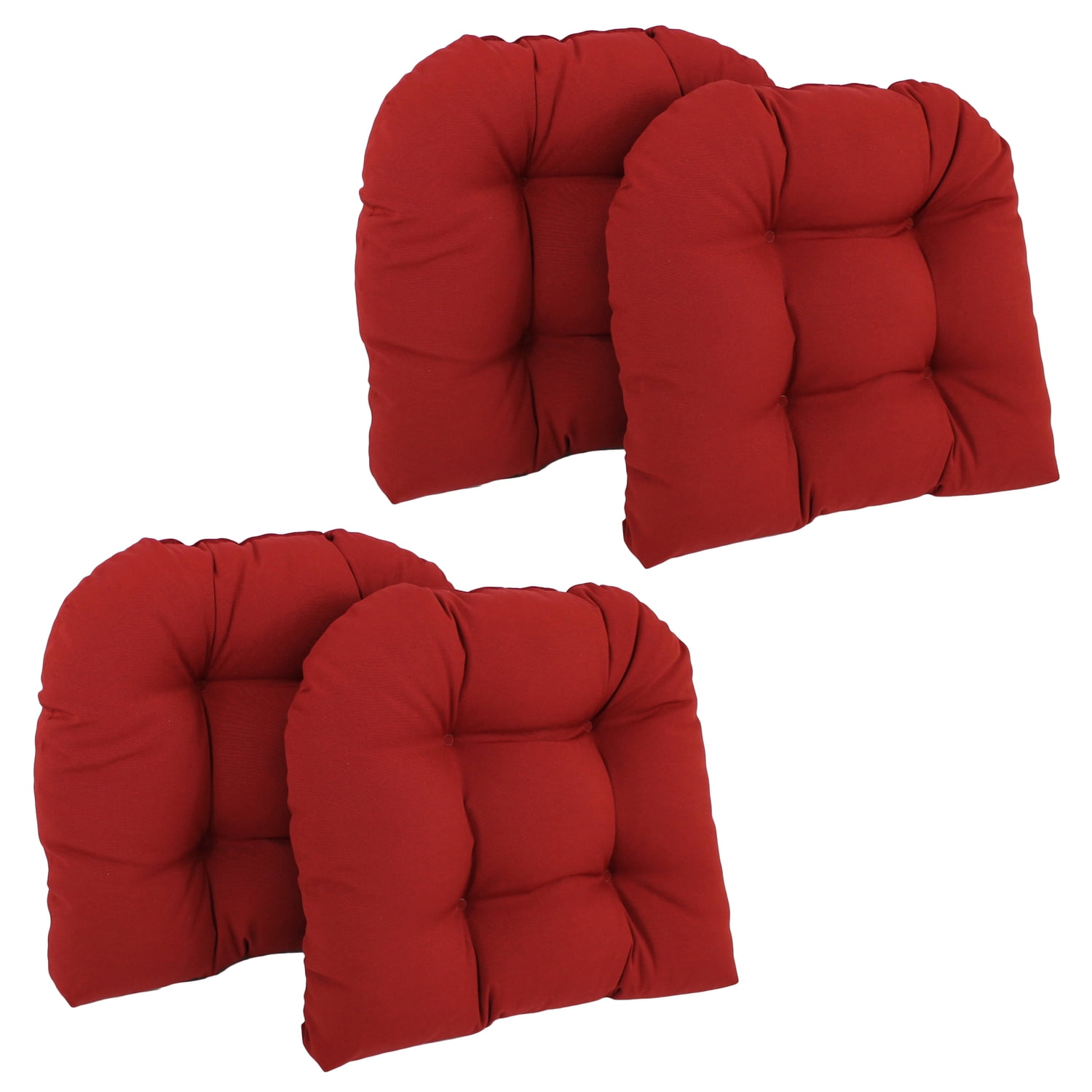 U-Shape Molded Chair Cushion Set