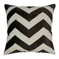 thumbnail image 1 of Blazing Needles Indian Chevron Throw Pillow in Brown and Natural, 1 of 5