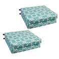 thumbnail image 1 of Blazing Needles Square Outdoor Chair Cushion, 20 x 19, Elipse Pool 4 Count, 1 of 2