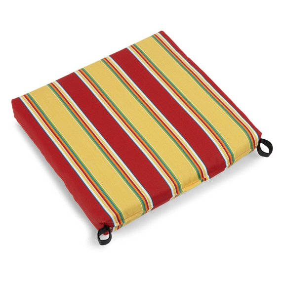 20-inch by 19-inch Spun Polyester Chair Cushion - Haliwell Multi