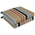 thumbnail image 1 of Blazing Needles 93454-2CH-OD-207 20 x 19 in. Patterned Outdoor Chair Cushions, Bella Sandstone - Set of 2, 1 of 2