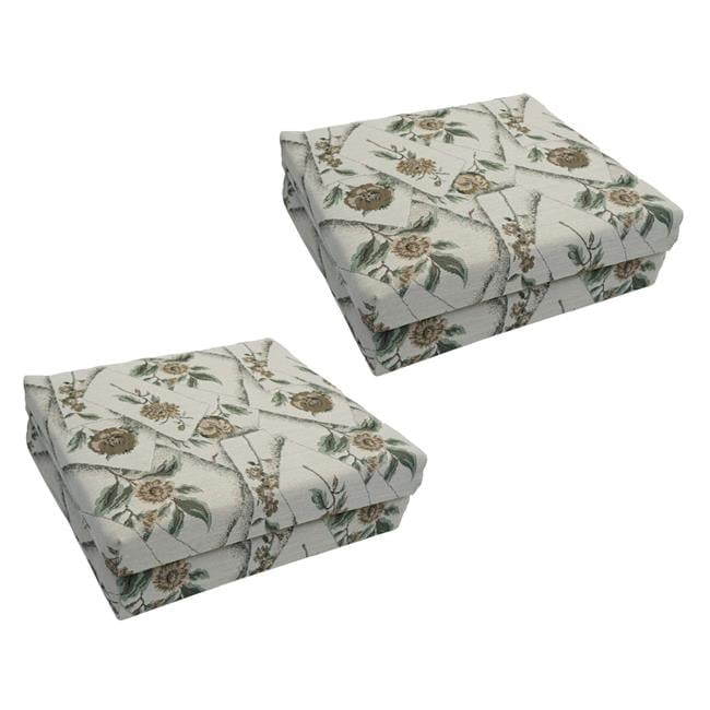 Blazing Needles 93454-4CH-OD-064 20 x 19 in. Patterned Outdoor