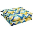 thumbnail image 1 of 20-inch by 19-inch Patterned Outdoor Chair Cushions (Set of 2) 93454-2CH-OD-184, 1 of 3