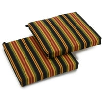 Blazing Needles 20-inch by 19-inch Spun Polyester Chair Cushion (Set of Two)