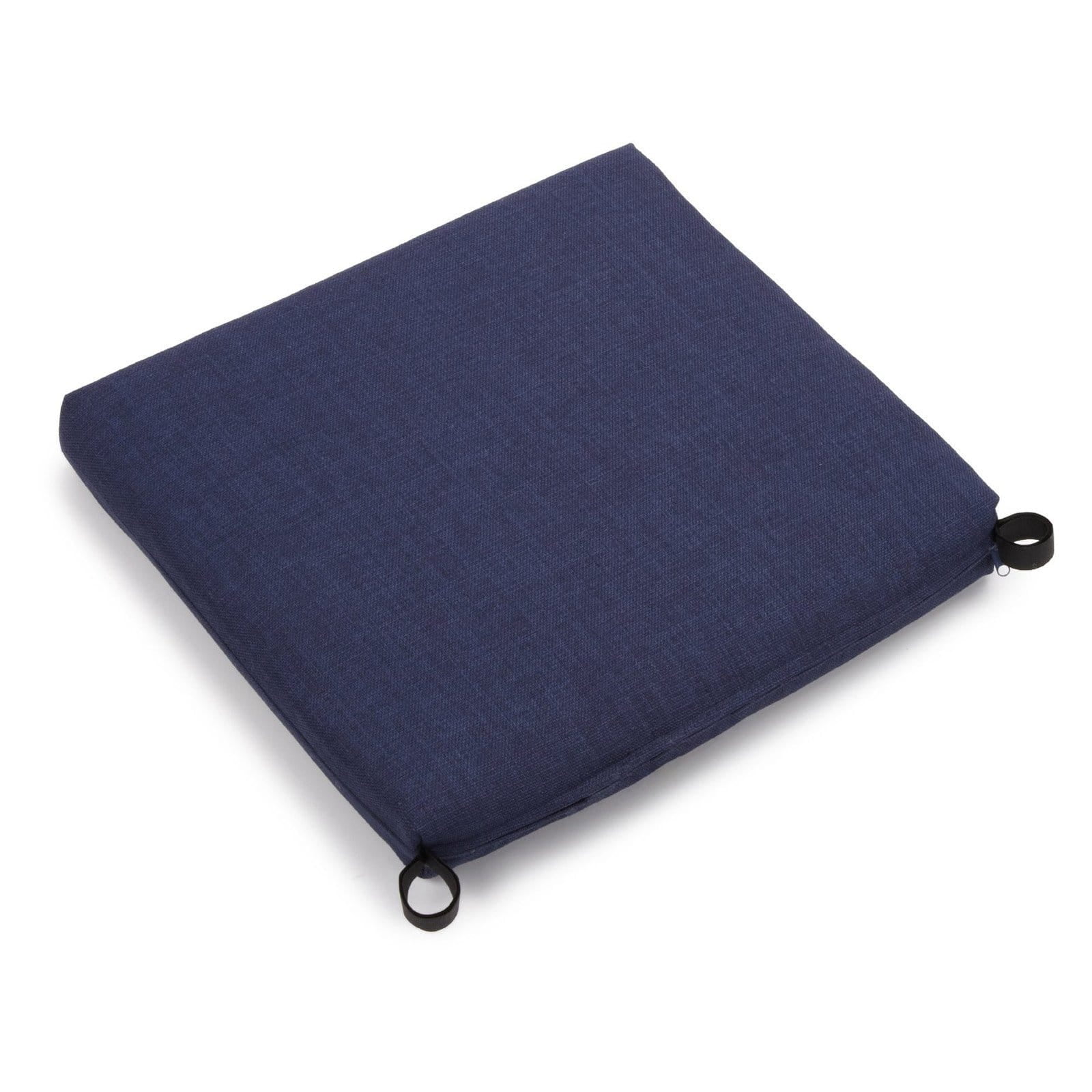 Blazing Needles 20 x 19 in. Solid Outdoor Spun Polyester Chair Cushions