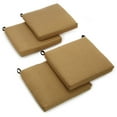 thumbnail image 1 of 20-inch by 19-inch Spun Polyester Chair Cushion (Set of Four)-Color:Wheat, 1 of 5