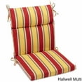 thumbnail image 1 of Blazing Needles 22-inch by 45-inch Polyester Patterned Outdoor Seat/ Back Chair Cushion, 1 of 2