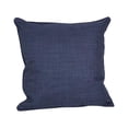 thumbnail image 1 of 25-inch Double-corded Spun Polyester Square Floor Pillow with Insert, Azul, 1 of 1