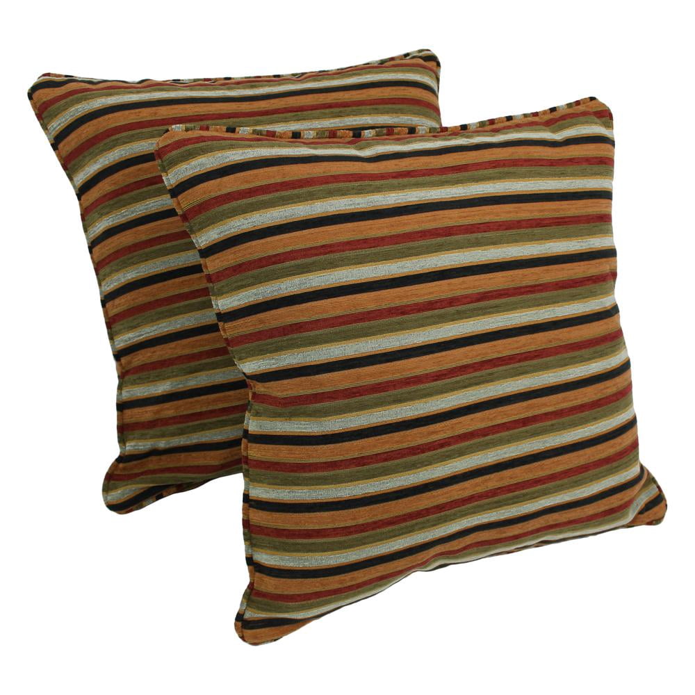 Blazing Needles Corded Jacquard Chenille Floor Pillows
