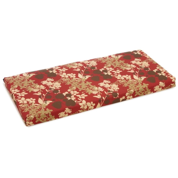 Blazing Needles 40-inch by 19-inch Outdoor Spun Polyester Loveseat Cushion