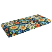 Blazing Needles 42-inch All-Weather Bench Cushion alfinia fresco