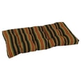thumbnail image 1 of Blazing Needles Reo Stripe Outdoor All Weather Loveseat Cushion, 1 of 1
