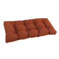 thumbnail image 1 of 42-inch by 19-inch Squared Solid Spun Polyester Tufted Loveseat Cushion 94006-LS-REO-SOL-06, 1 of 2