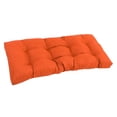 thumbnail image 1 of 42-inch by 19-inch Squared Solid Spun Polyester Tufted Loveseat Cushion 94006-LS-REO-SOL-13, 1 of 2