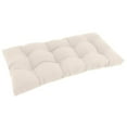 thumbnail image 1 of 42-inch by 19-inch Squared Twill Tufted Loveseat Cushion 94006-LS-TW-EG, 1 of 5