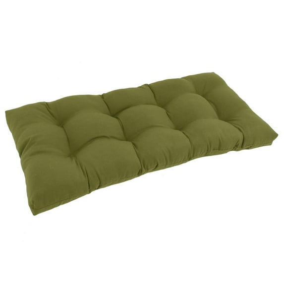 Blazing Needles 42-inch by 19-inch Squared Twill Tufted Loveseat Cushion 94006-LS-TW-SG
