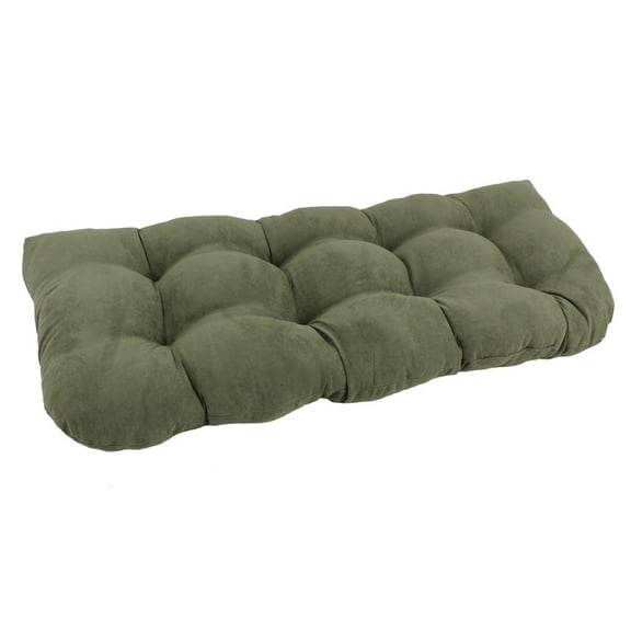 Blazing Needles 42-inch by 19-inch U-Shaped Micro Suede Polyester Tufted Settee/Bench Cushion