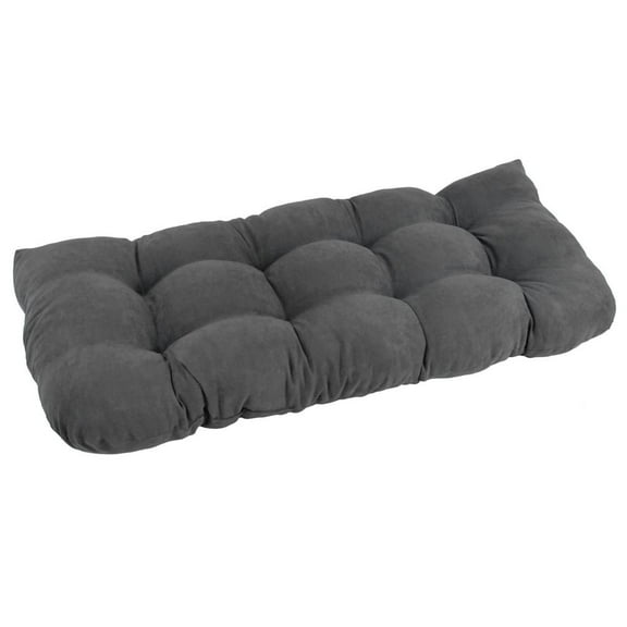 Blazing Needles 42-inch by 19-inch U-Shaped Micro Suede Polyester Tufted Settee/Bench Cushion
