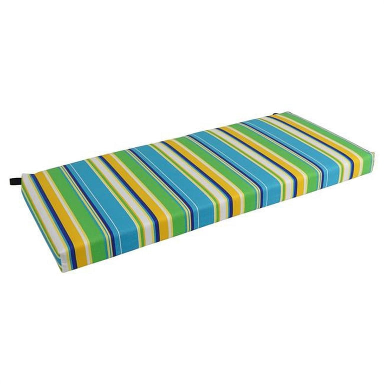 Blazing Needles 42-inch All-Weather Bench Cushion Covert Blueberry