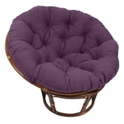 Blazing Needles 44-inch Solid Twill Papasan Cushion - Grape