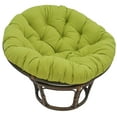 thumbnail image 1 of 44-inch Solid Twill Papasan Cushion (Fits 42-inch Papasan Frame)-Color:Mojito Lime, 1 of 3