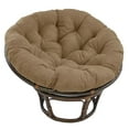 thumbnail image 1 of 44-inch Solid Micro Suede Papasan Cushion (Fits 42-inch Papasan Frame) - Java, 1 of 6