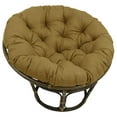 thumbnail image 1 of Blazing Needles 44-inch Solid Outdoor Spun Polyester Papasan Cushion, 1 of 2