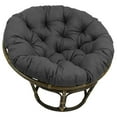 thumbnail image 1 of Blazing Needles 44-inch Solid Outdoor Spun Polyester Papasan Cushion, 1 of 5