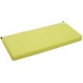 thumbnail image 1 of 45-inch by 19-inch Outdoor Spun Polyester Loveseat Cushion - Lime, 1 of 2