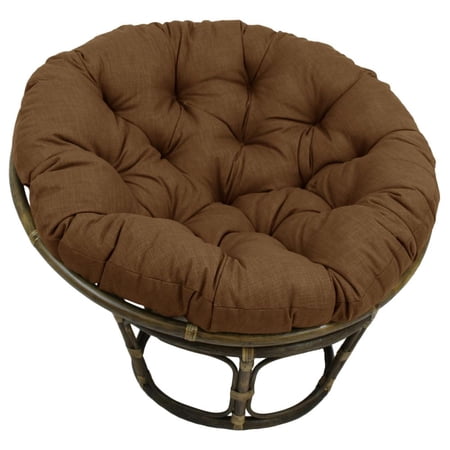 48-inch Solid Outdoor Spun Polyester Papasan Cushion (Fits 46-inch Papasan Frame) 93302-REO-SOL-09
