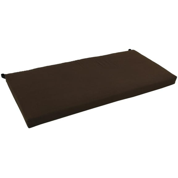 Blazing Needles 48-inch by 19-inch Solid Twill Bench Cushion 948X19-TW-CH