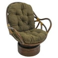 thumbnail image 1 of 48-inch by 24-inch Jacquard Chenille Swivel Rocker Cushion - Vermont, 1 of 5